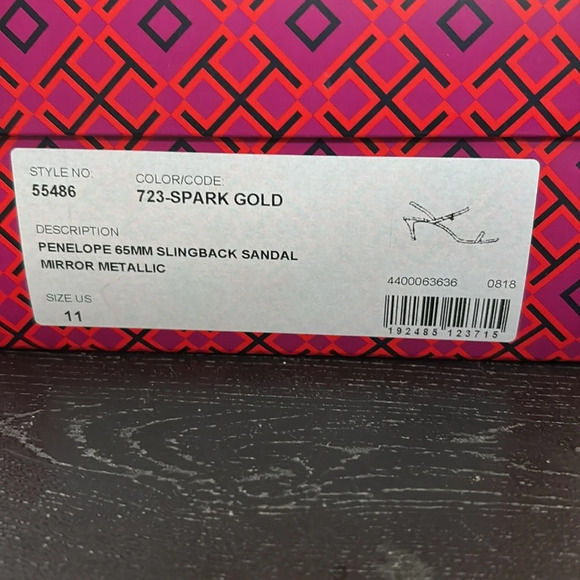 Tory Burch Penelope Slingback Sandal. Size 11 - Picture 2 of 8